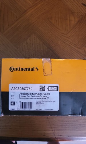 Agr ventil continental - agr,