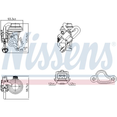 Agr ventil nissens - agr, 98344